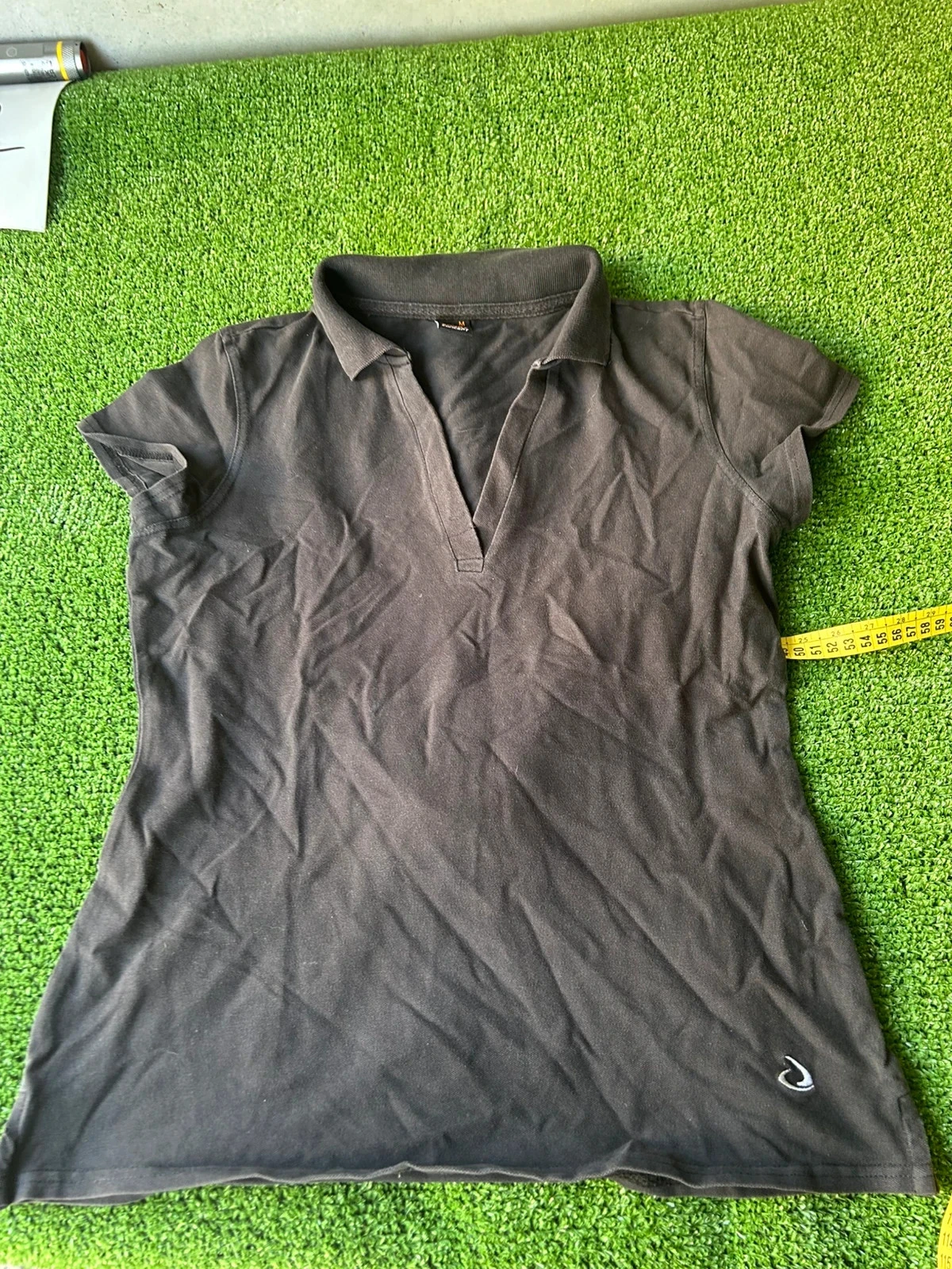 Camiseta polo preta tex sport – photo 2
